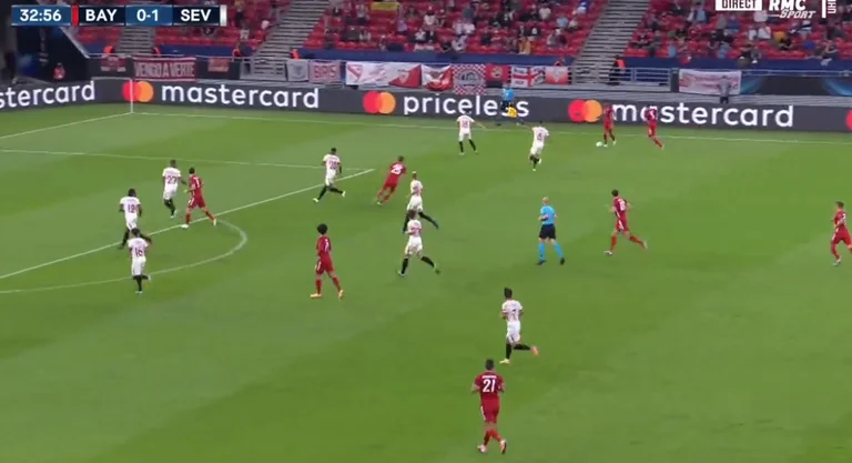 Bayerni balances gegen Sevilla, superaction Goretzka crowns