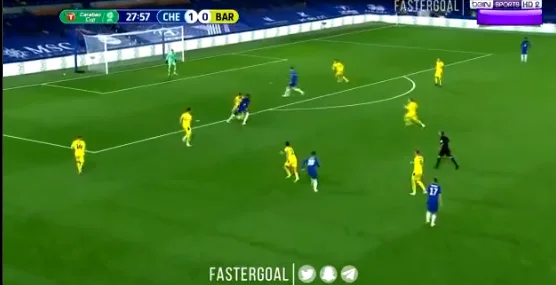 Chelsea non ha problemi con la squadra della Seconda Lega: Marks secondo gol.