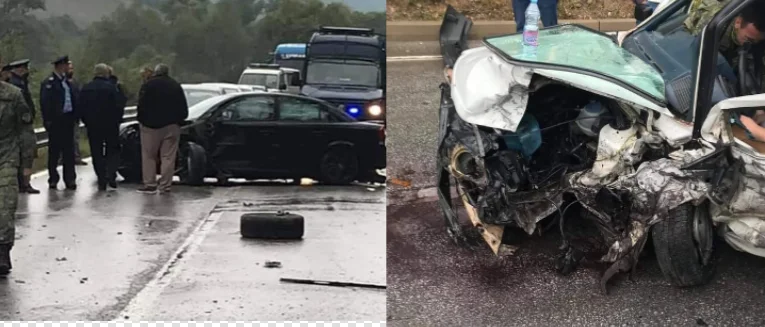 Fuerte accidente en Pristina