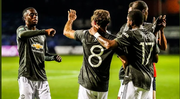 Manchester United sconfigge a malapena la squadra della Seconda Lega