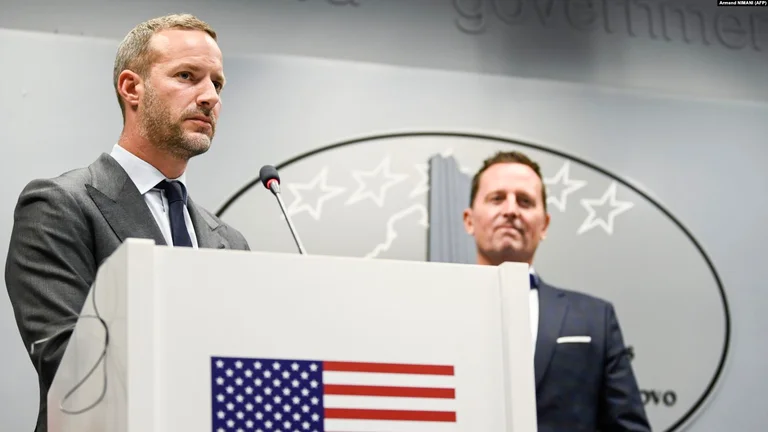 Kosovo, Serbien wirtschaftlichen Odays Treffen Sie mit US-Delegation in Belgrad