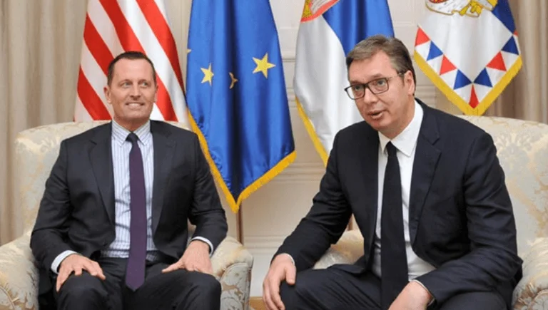 Grenelli frappe Vucinqi: Refuse de refuser le déplacement de l'ambassade à Jérusalem