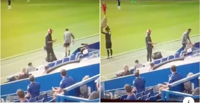 Il video mostra il momento in cui Jurgen Klopp urla in banca per non battere la carta rossa al Chelsea