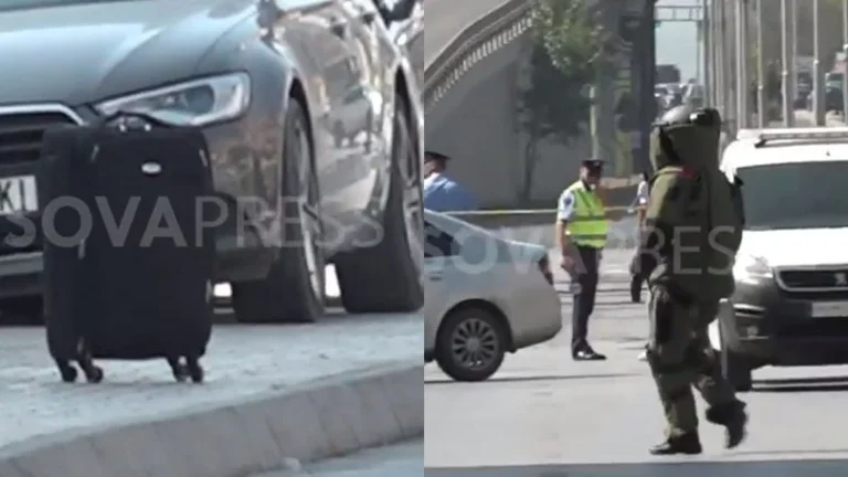 Questo e' il caso di Bill Clinton Street in cui c'e' sospettato di esplosivi.