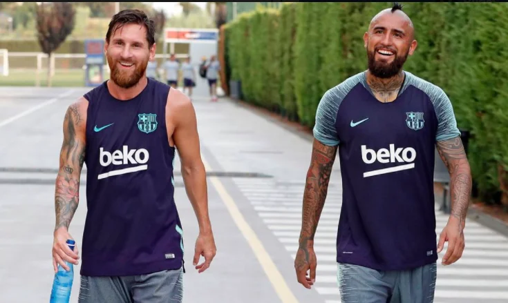 El brillante post de Leo Mess para Arturo Vidal después de unirse a Inter