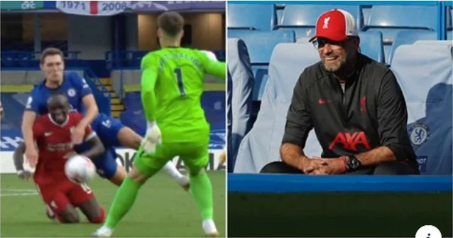 Jurgen Klopp urdhëroi bankën e tij që të mos e duartrokiste kartonin e kuq të Christensenit
