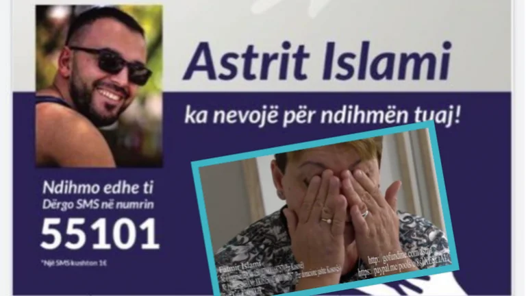 Kërkohet ndihmë për shërimin e Astrit Islamit, e ëma e gatshme ta shes veshkën për t’i siguruar paratë