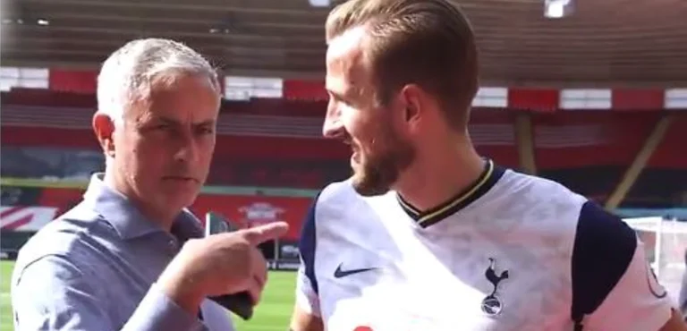 Mourinho ndërhynë në deklaratën e Harry Kane në transmetim direkt, fut në siklet sulmuesin