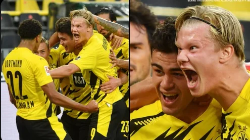 Dortmund e nis me fitore, Haaland e Sancho shkëlqejnë