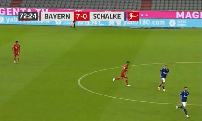 Bayerni ia bën bajat Schalkes, shënojnë edhe golin e 7