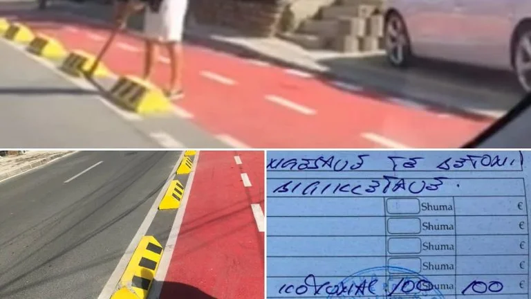 Dënohet me 100 euro qytetari i cili tentoi t’i largojë pengesat në shtigjet për biçikleta në Prishtinë