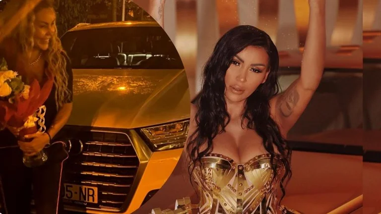 Fjolla Morina pranon dhuratë luksoze, bëhet me veturë të tipit “Audi Q7”