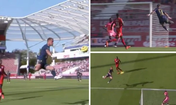 Ky gol që u shënua në fundjavë në Ligue 1 është absolutisht çmenduri
