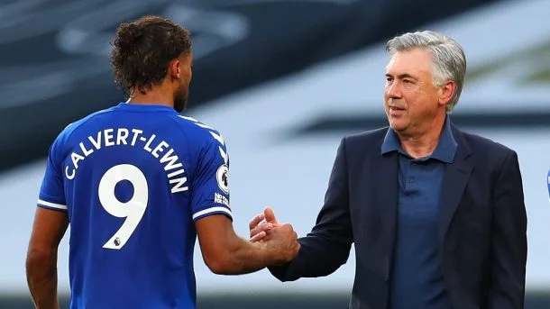 Reagon Anceplott dopo la brillante vittoria di Everton contro Tottenham