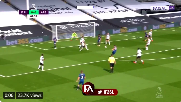 Arsenal sacude a Fulham, terrible defensa.