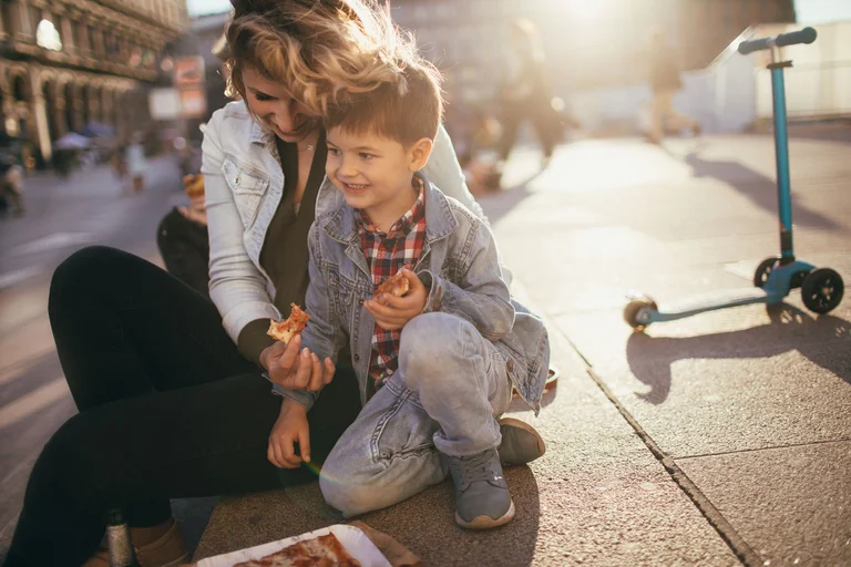 Mutter oder Vater, offenbart durch Intelligenz für Kinder