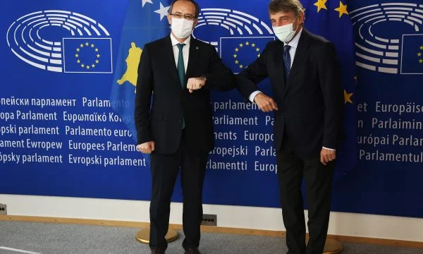 Visa liberalisation: Hoti meets European Parliament Speaker