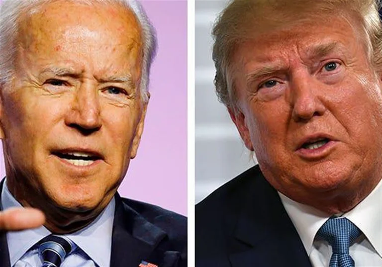 Biden mène à Trump pour 12 points