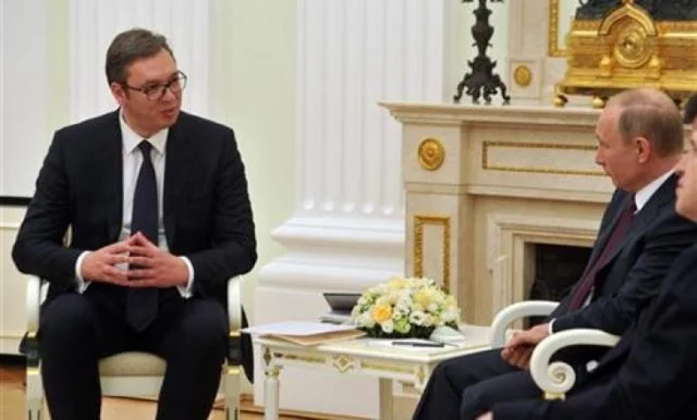 Vuciq reports to Putin on agreement signed in Washington