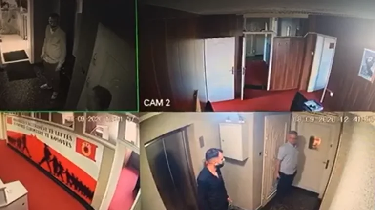 Speaking by EULEX: Showing whether they have raided OVL-KLA offices