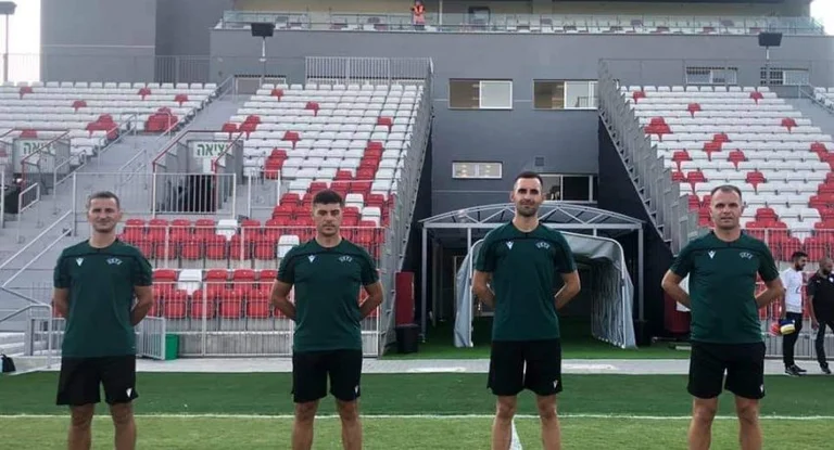Quatre juges du Kosovo partagent la justice dans le match israélo-qazaki
