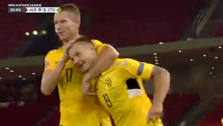 Albania toma el objetivo amateur contra Lituania, terrible error