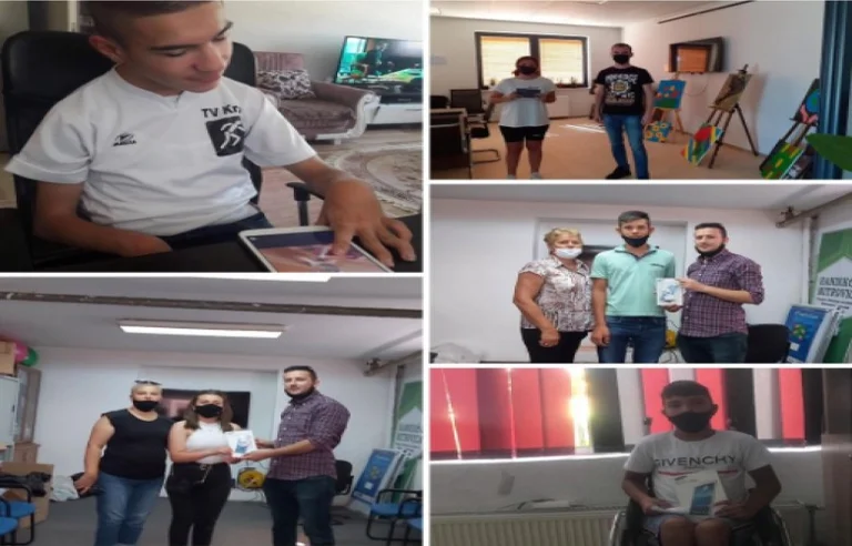 Handikos pajisë me tabletë 12 fëmijë me aftësi të kufizuara