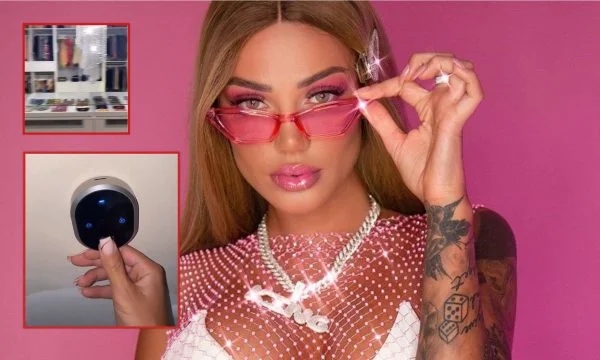 Morena montre des vêtements chers de plus de 1000 euros
