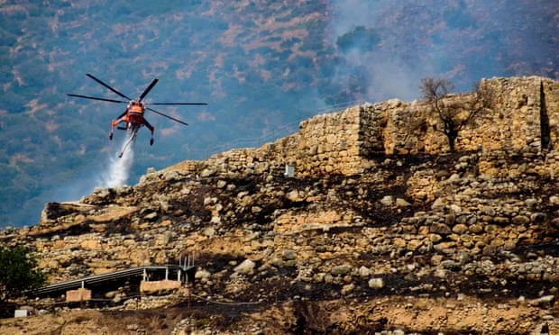 Fire breaks out near Agamemnon's tomb in Greece
