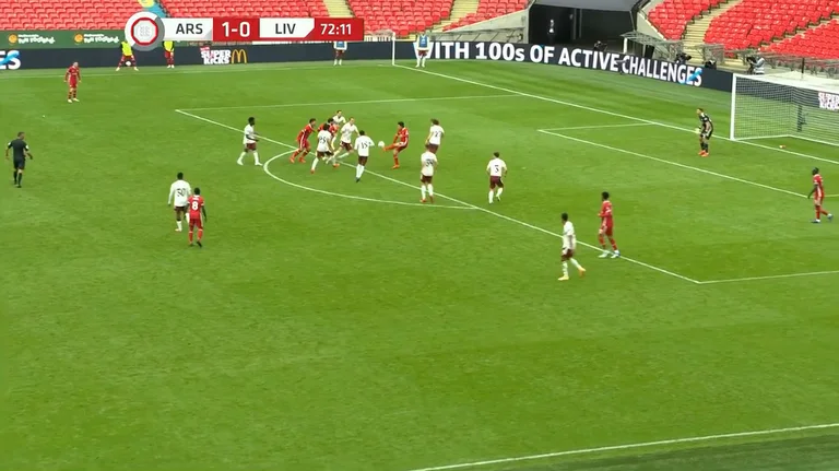 Liverpool ha dato la palla ad Arsenal con una superazione: Minamino