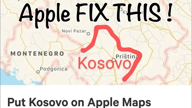 Après une grande campagne, Apple met le Kosovo sur la carte