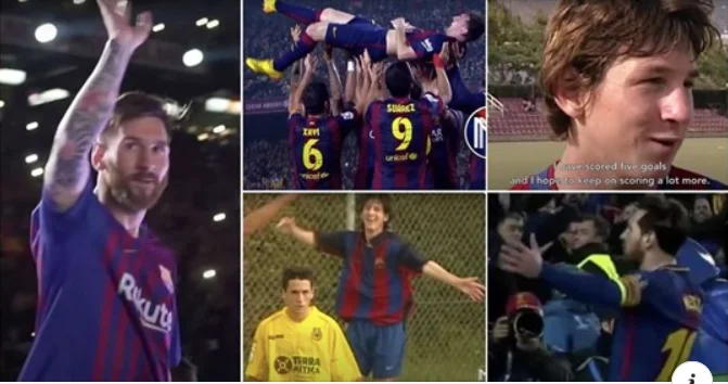 The thrilling video of Leo Mess of Barcelona has made the fans extremely emotional