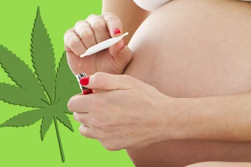 Mothers who use marijuana during pregnancy are at risk of bearing aute children