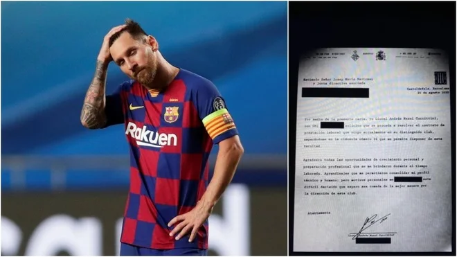 Çfarë është burofax-i që Messi ia dërgoi Barçës në kërkesën për t’u larguar dhe për çka shërben?