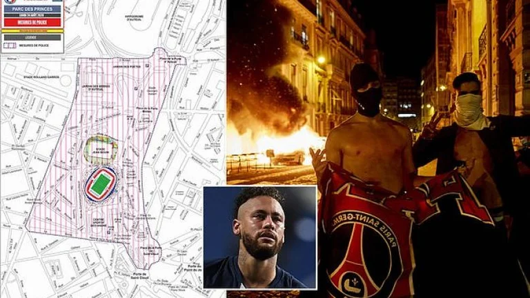 Shkaktuan trazira nëpër rrugët e Parisit, policia izolon tifozët e PSG