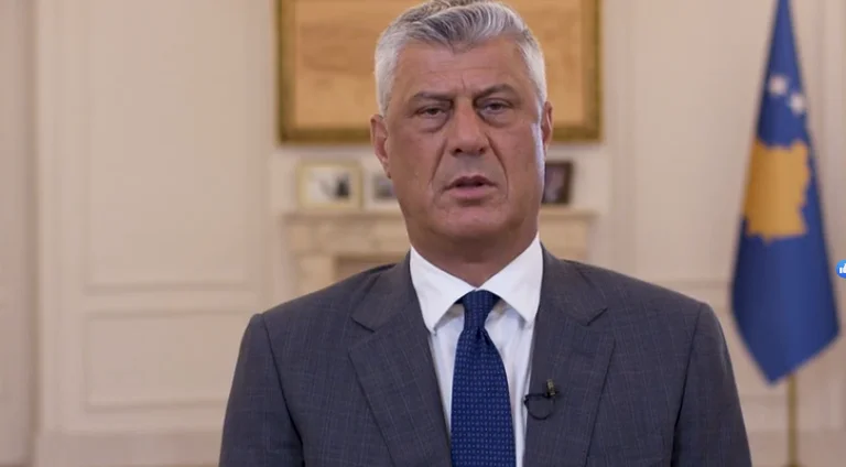 Presidenti Thaçi me video-mesazh: Politika të mos ndërhyjë në drejtësi, as drejtësia në politikë