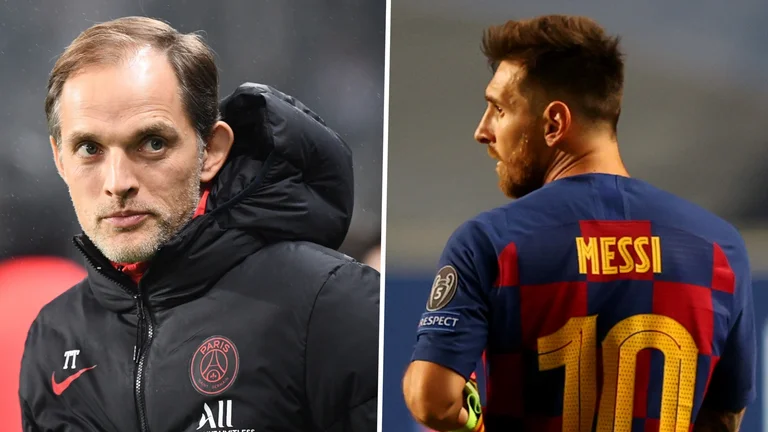 Trajneri i PSG-së ‘flirtoi’ me Messin pas humbjes në finale të CL: Cili trajner mund t’i thotë ‘jo’ atij