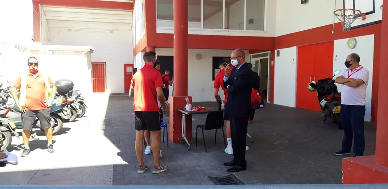 Skuadra nga Gjibraltari arrin në stadium, FC Prishtina vazhdon qëndrimin në hotel