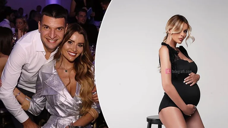 La star albanaise d'Atalanta annonce de grandes nouvelles, devient père de sa femme serbe enceinte