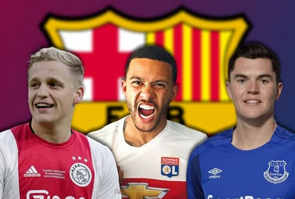 Hier sind die ersten drei Koeman strebt nach dem Team.