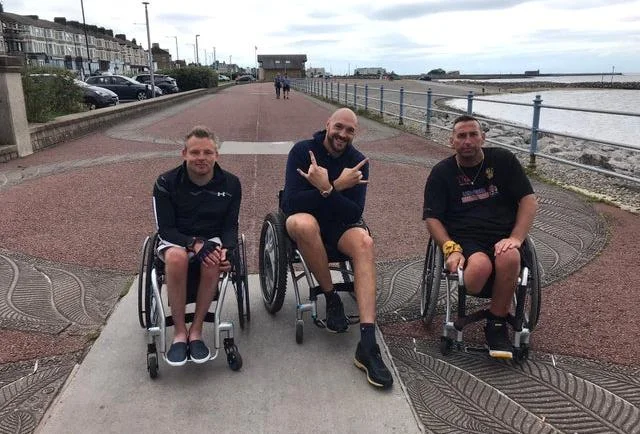 Tyson Fury competes with disabled persons: One of the hardest challenges of my life