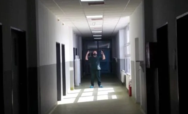 Kosovo nurse gives hope: There's a light in the tunnel, there's an end to it.