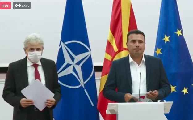 Abkommen zwischen LSDM und DUI für neue Regierung, kein albanischer Premierminister