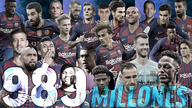 Ce que Barcelone a fait... Harjoi a presque 1 milliard d'euros d'achat, sans gagner la Ligue des Champions.