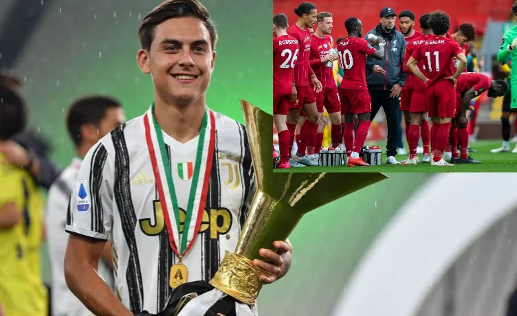 Der Juvenus ist dabei, Dubala zu entfernen, welches Stern von Liverpool wird ersetzen