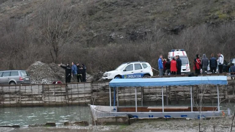 Une noyade de 24 ans dans le lac Shkodra commence la recherche corporelle