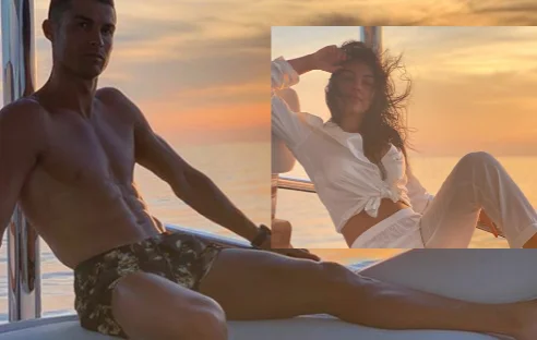 Ronaldo and Georgina break the network, post photos from Monaco