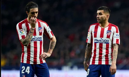 Offizielle Formationen: RB Leopzig é Atletico Madrid