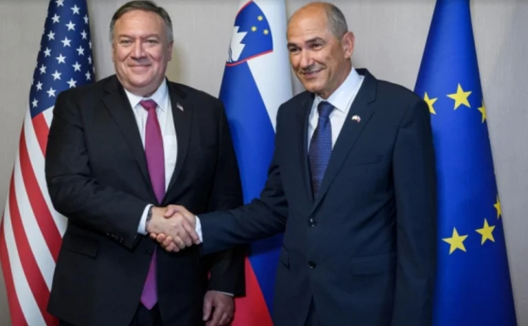 Pompeo includes Slovenia on American front against China