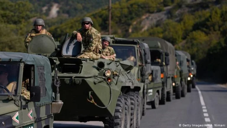 KFOR, Kosovo Polizei startet Patrouillen in Karacheva